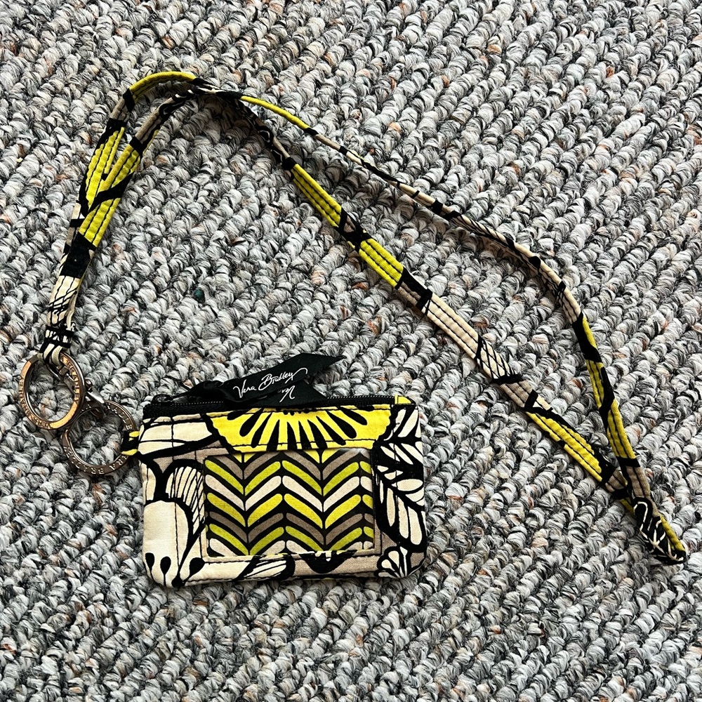 Vera Bradley Wallet Lanyard